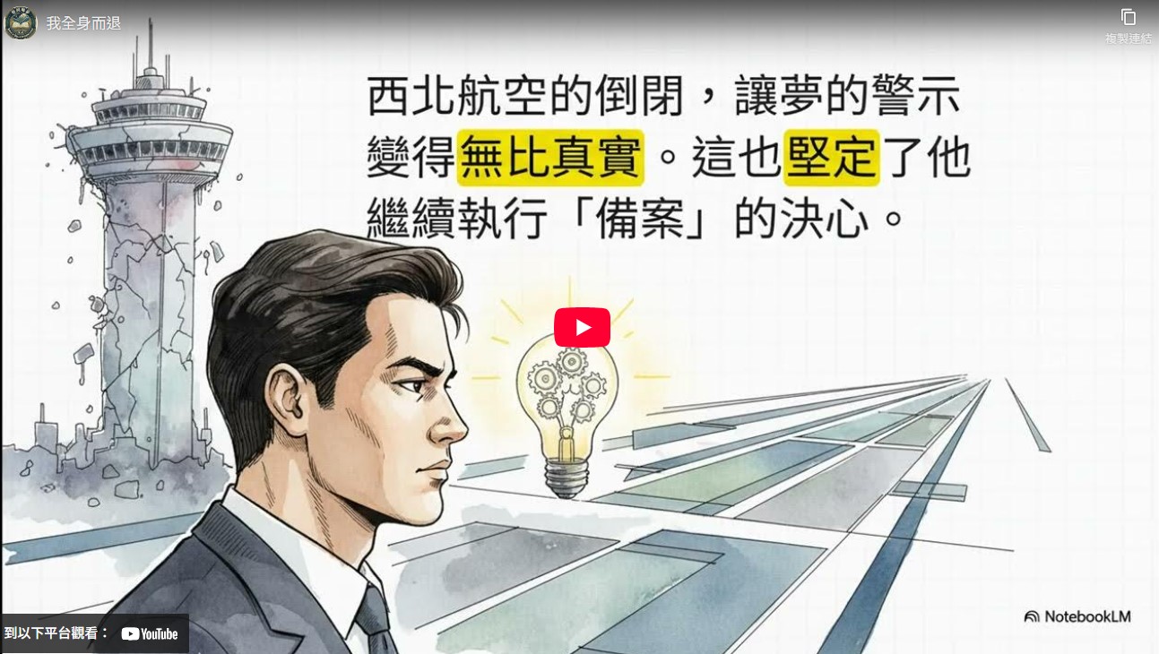 我全身而退－（夢中退卻的警示：聖經如何教你克服軟弱與恐懼）(標題圖檔)