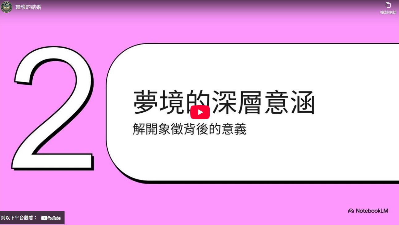 靈魂的結婚－（靈魂的婚禮：從聖經預像看信徒與基督契合的深刻夢境）(標題圖檔)