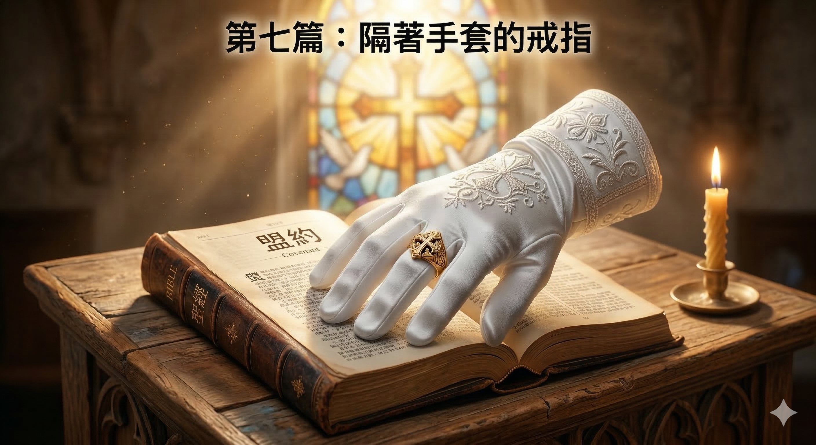 隔著手套的戒指－（手套裡的金戒指：聖經解析職場身分與恩寵的夢境象徵）(標題圖檔)