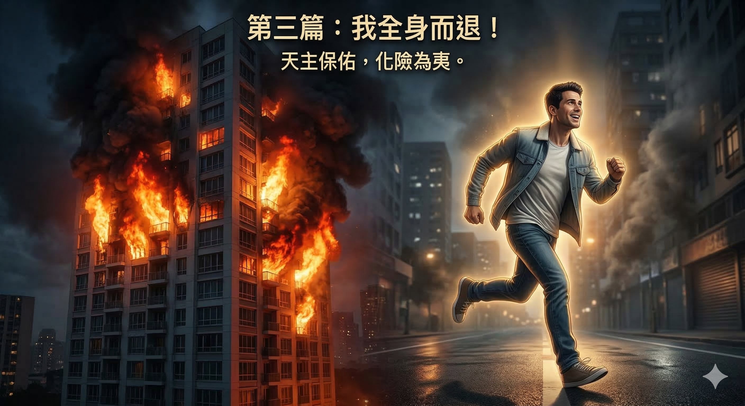 我全身而退－（夢中退卻的警示：聖經如何教你克服軟弱與恐懼）(標題圖檔)