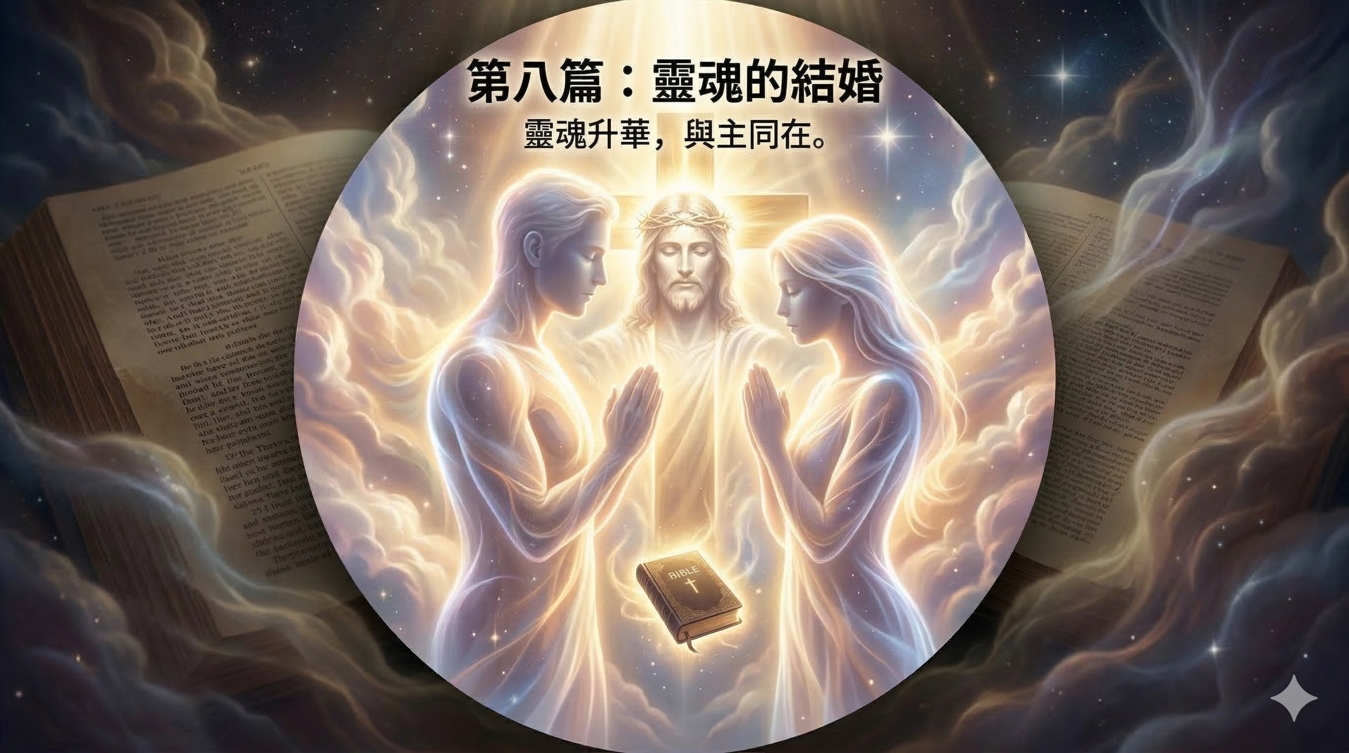 靈魂的結婚－（靈魂的婚禮：從聖經預像看信徒與基督契合的深刻夢境）(標題圖檔)