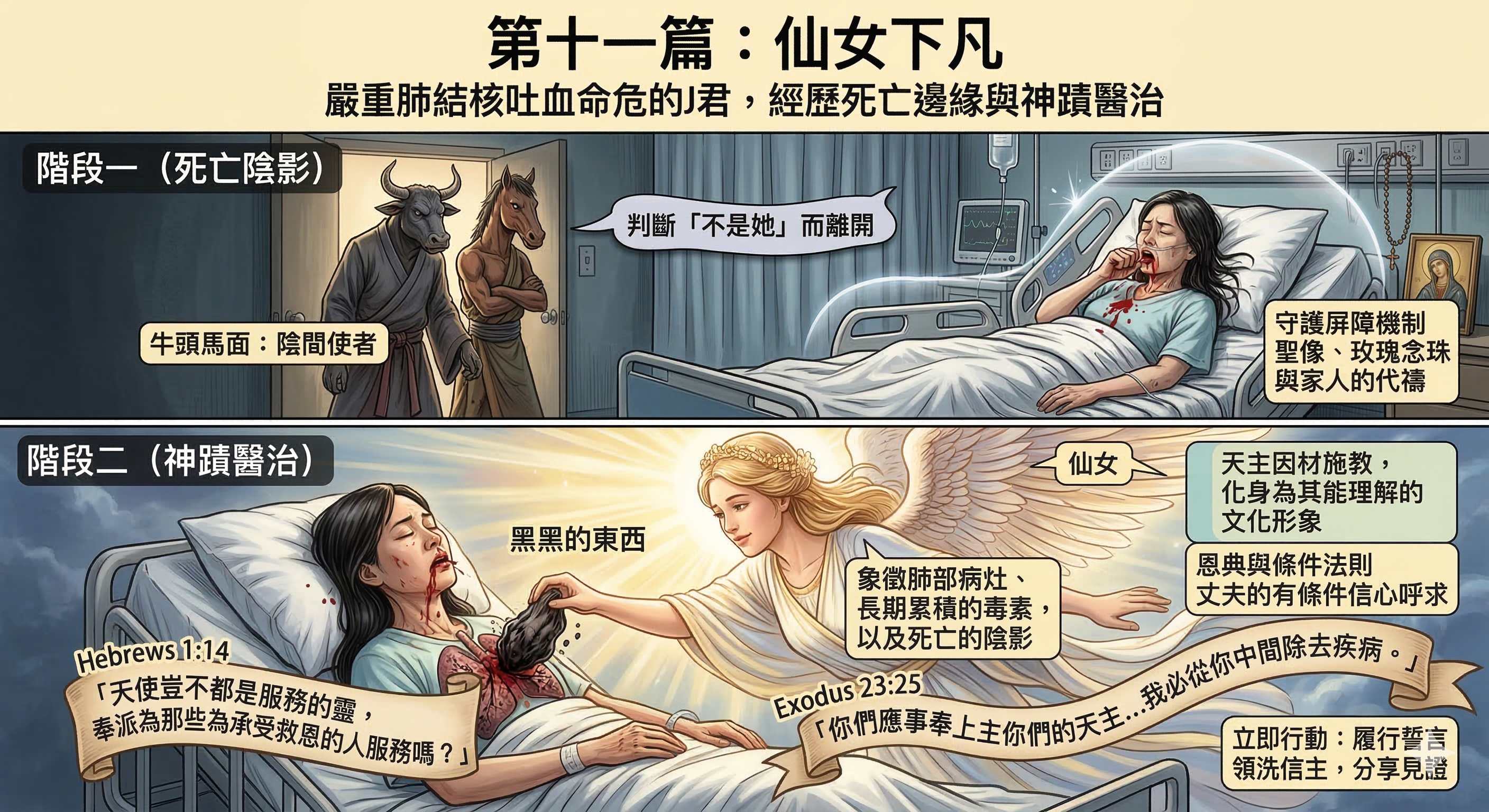 仙女下凡－（辨別夢境真偽：從聖經真理拆解「仙女下凡」與民俗迷信）(標題圖檔)