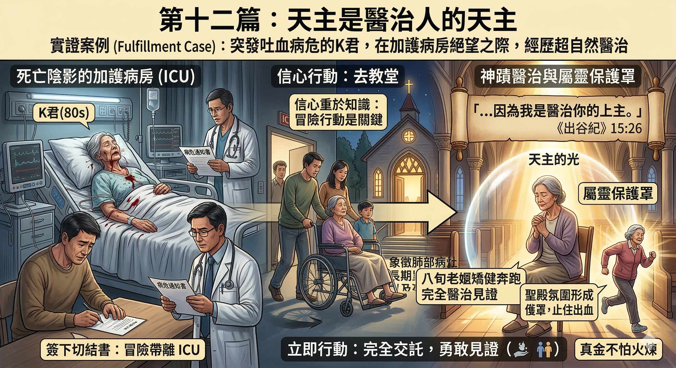 天主是醫治人的天主－（醫治之主：夢見病痛被天主親自觸摸的解經與實證）(標題圖檔)