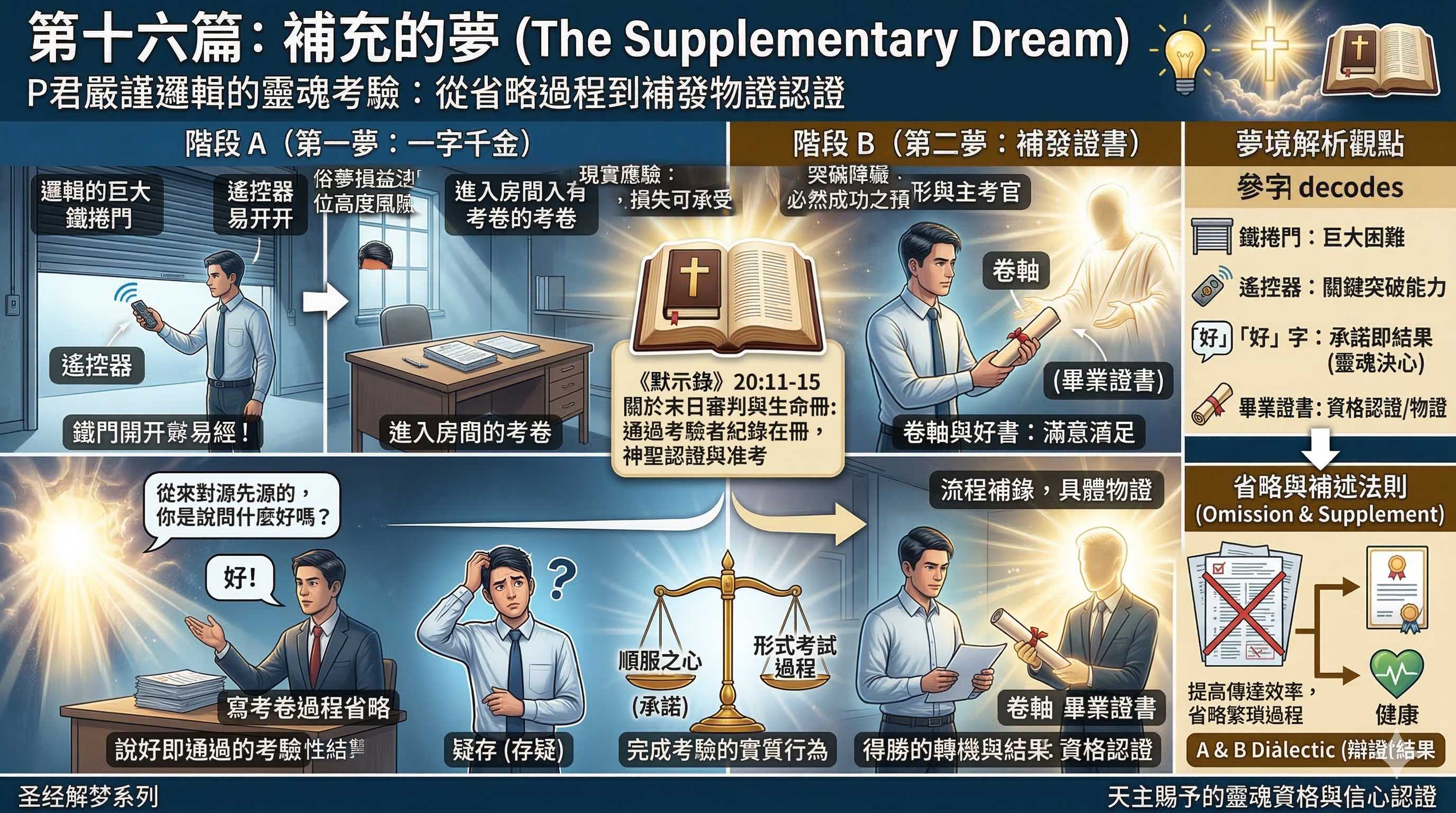 補充的夢－（夢境與金錢觀：聖經原則下的財富增益與損耗深度解析）(標題圖檔)