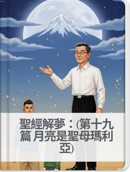 月亮是聖母瑪利亞－（戰勝黑暗恐懼：夢見被追逐時的聖經應對與保護策略）(標題圖檔)