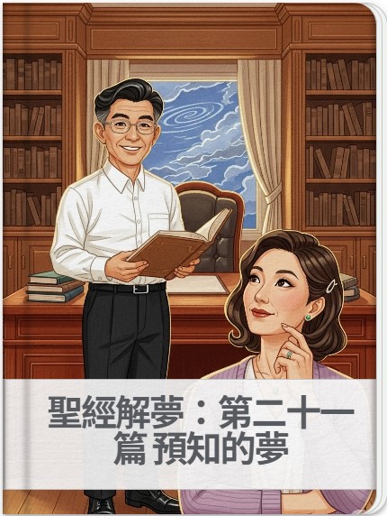預知的夢－（夢境重複三次的秘密：聖經告訴你天主「決意發生」的強烈印證）(標題圖檔)