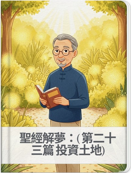 投資土地－（夢見光與神聖色彩：聖經中的恩賜與神視）(標題圖檔)