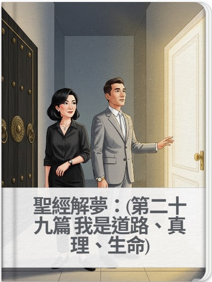 我是道路、真理、生命－（聖經解夢實踐：夢見洗澡與潔淨——洗禮精神在生活夢境中的轉化）(標題圖檔)